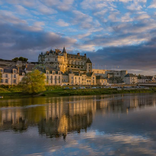 Château Royal d'Amboise : vue sur l'eau