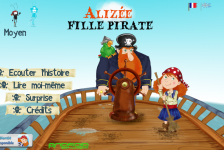 Alizée fille pirate