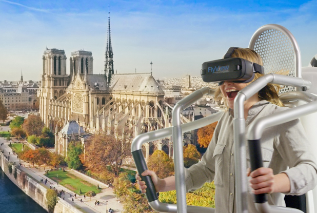 FlyView Paris : visite de Notre-Dame de Paris en réalité virtuelle