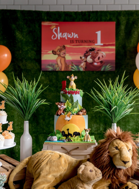 Organisez un anniversaire enfant sur le thème du Roi Lion