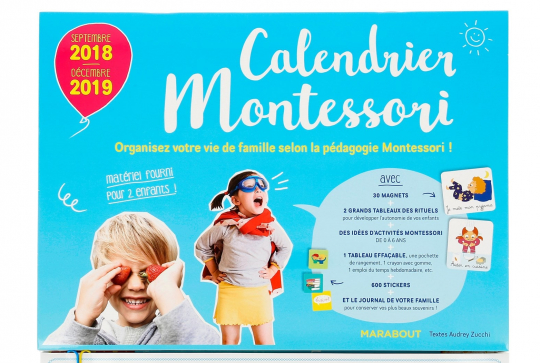 Calendrier Montessori