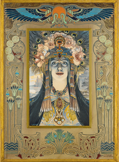 Sotheby’s - Adolphe Cossard, Salammbô, 1899. Collection Géraldine et Lorenz Baümer