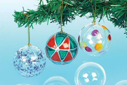 Boules transparentes Baker Ross