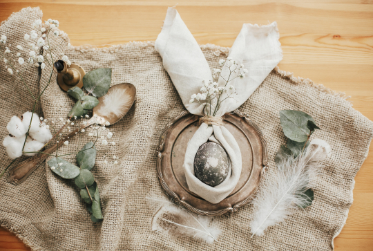 Serviette oreilles de lapin