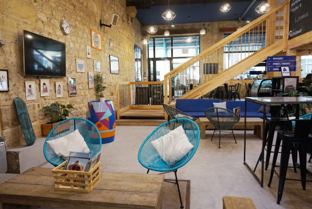 Le bar-resto à Arkose