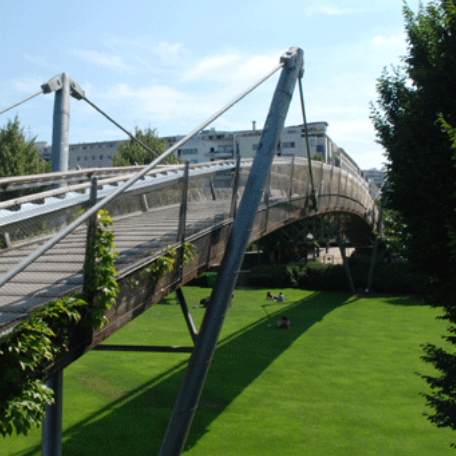 Coulée verte René-Dumont : pont