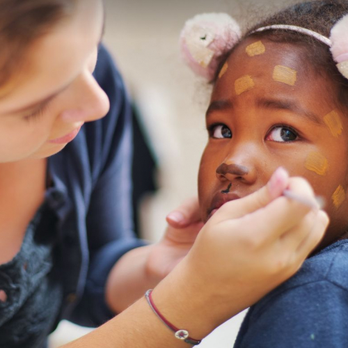 Promenade au parc : maquillage enfants