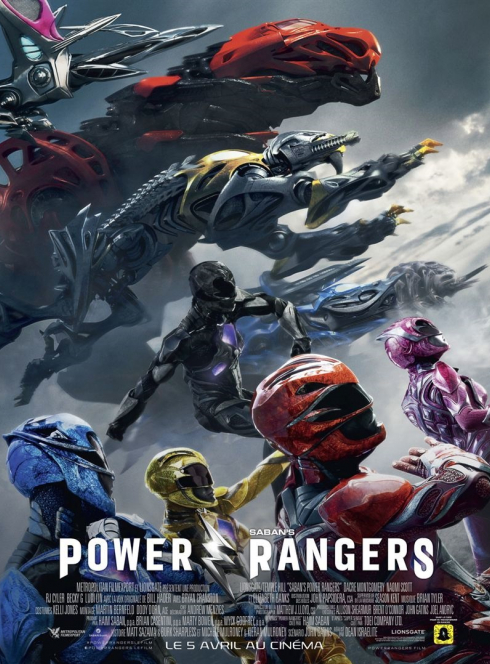 Power Rangers - Affiche portrait