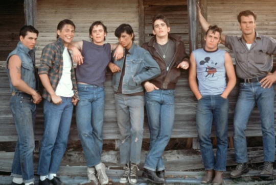Outsiders : la bande avec Tom Cruise, Patrick Swayze, Matt Dillon
