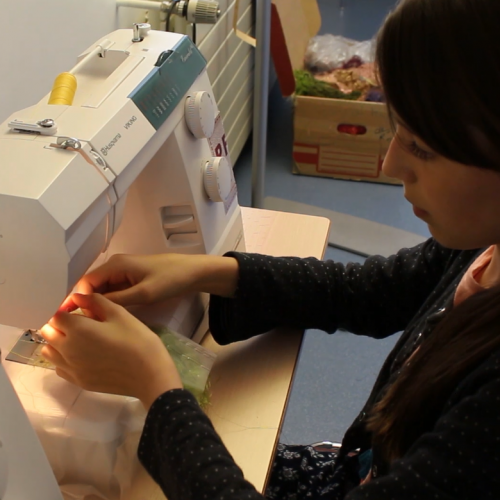 Cours de couture pour enfants