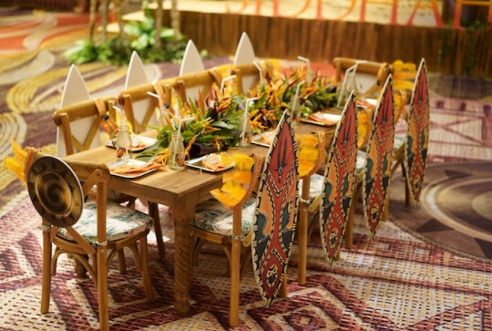 Table - Anniversaire Roi Lion