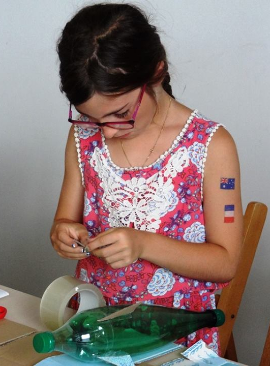 Cité de l'Océan - Atelier fusée à eau