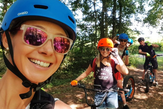 Balade d'Estelle en trottinette électrique