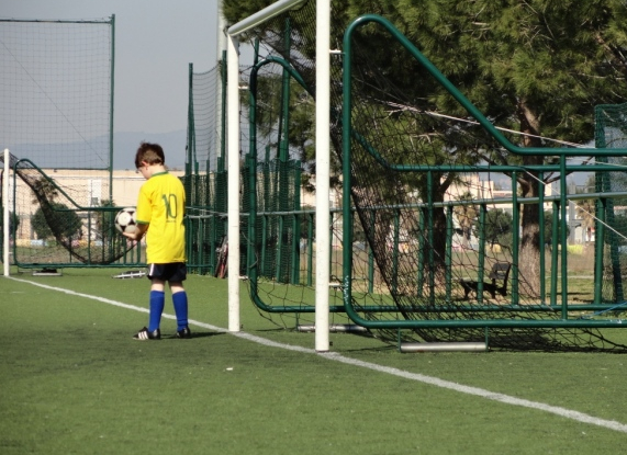Terrain de foot synthétique