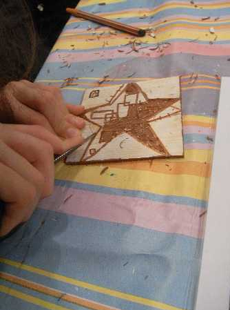 Atelier gravure bibliothèque humaniste Sélestat