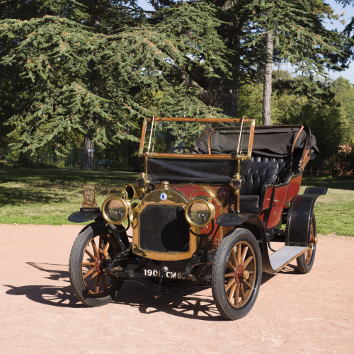 Auto Berliet 1908 au Musée de l'Automobile Henri Malartre