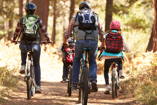 Balade vélo famille