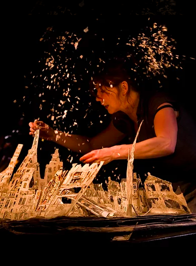 PIVO - Pôle itinérant en Val d'Oise 2021 "Cri quotidien", les Anges au plafond