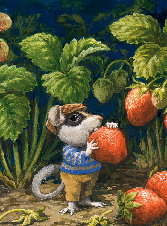 Expo Drôles de petites bêtes d'Antoon Krings - Léo le lérot, 2014