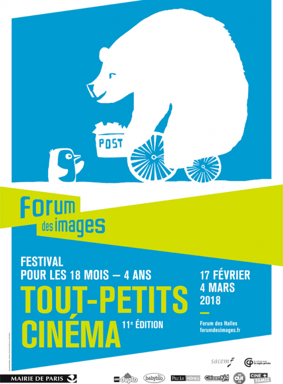 Festival Tout-petits Cinéma - Affiche 2018