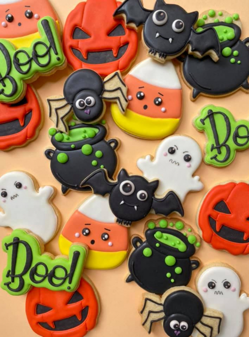 atelier halloween coney cookies