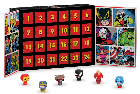 Un calendrier POP ! Marvel