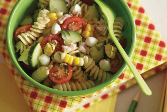 Salade de pâtes estivale