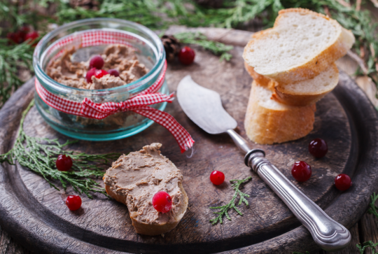 Pâté végétal de Noël