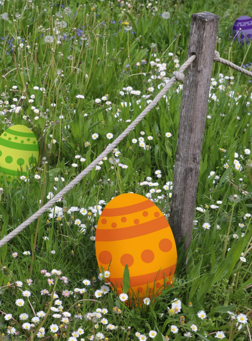 Chasse aux œufs de Pâques