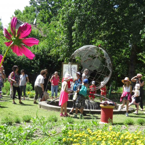Un des jardins du parc Wesserling.
