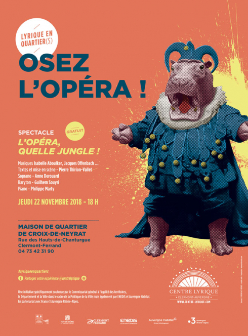 L'opéra, quelle jungle ! - Centre lyrique Clermont-Auvergne