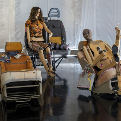 Rafael Moreno, "Brain loops and technical survivors", 2023–2024