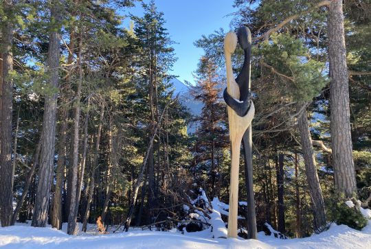 Sentier des arts à Aussois
