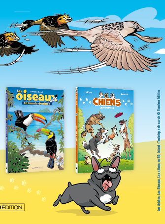 Remportez 4 BD animalières avec Bamboo Édition