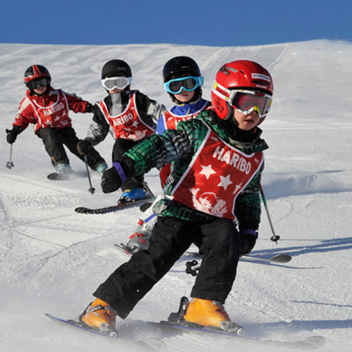 Les enfants au ski