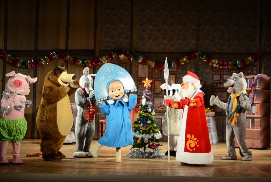 Masha et Michka, le spectacle - Père Noël