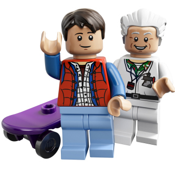 Minifigures LEGO® Retour vers le futur™