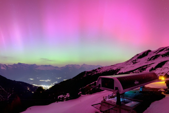 Les Estables : Aurores boréales