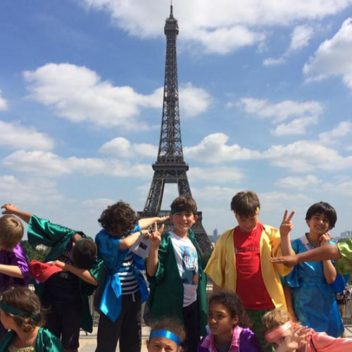 Sand'rions : visite guidée Tour Eiffel