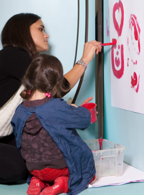 Ateliers enfants au Centquatre
