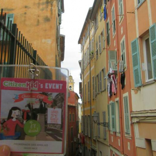 Chasse aux oeufs de Pâques à Nice