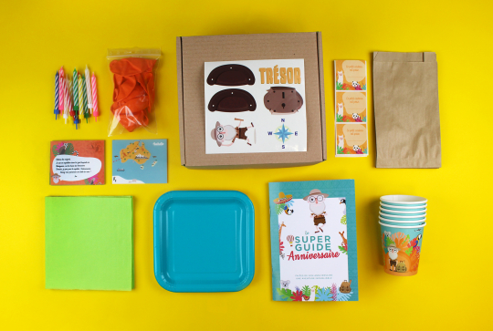 Box anniversaire chasse au trésor