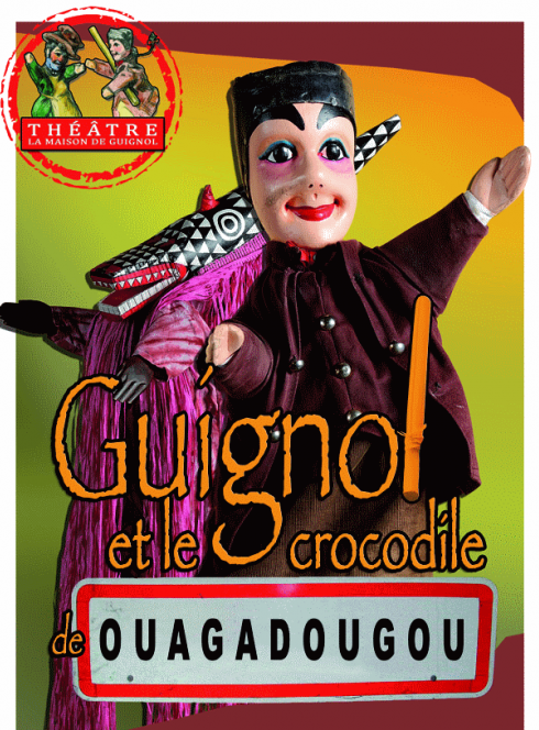 Guignol et le crocodile de Ouagadougou