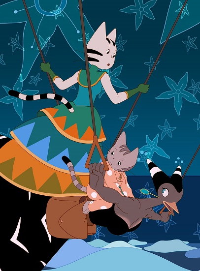 Sirocco et le royaume des courants d'air : vol