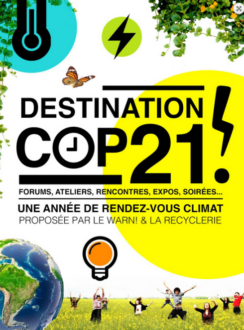 Destination COP21 à la Recyclerie