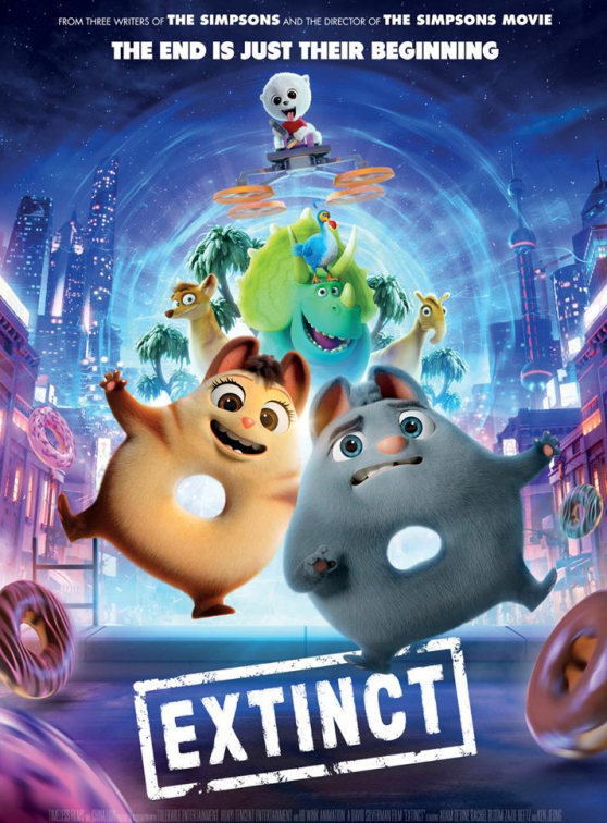 Les Bouchetrous : affiche US "Extinct"