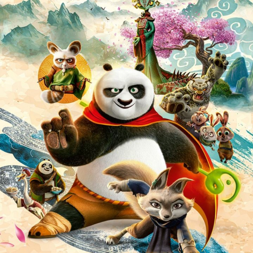 Kung Fu Panda 4 : affiche finale