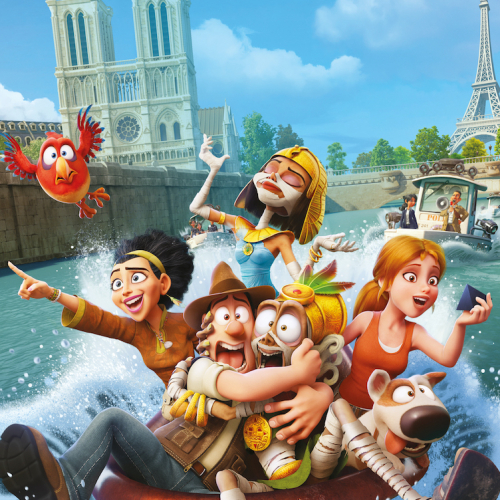 Tad l'explorateur et la table d'émeraude : affiche