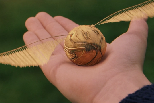 DIY Harry Potter vif d'or