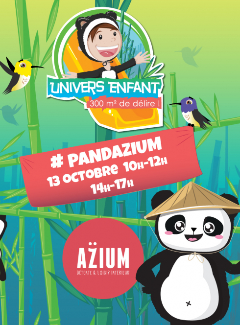 Journée de fête pour l'inauguration de PandAzium